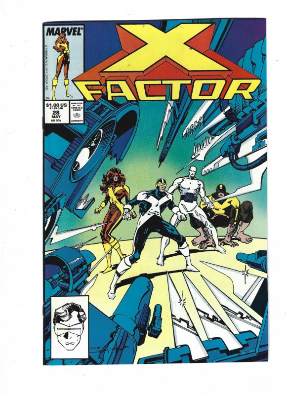 X-Factor #27 through 30 Direct Edition (1988)