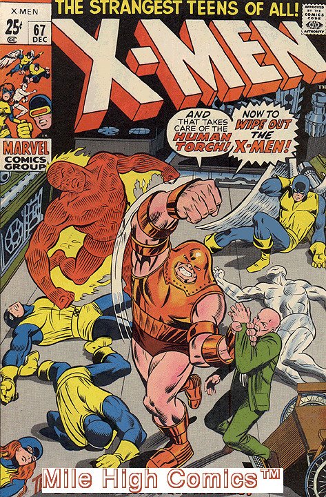 X-MEN  (1963 Series) (#1-113, UNCANNY X-MEN #114-544) (MARVEL) #67 Very Fine