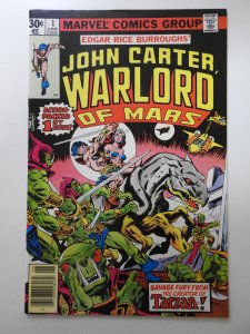 John Carter Warlord of Mars #1 (1977) Beautiful VF Condition!