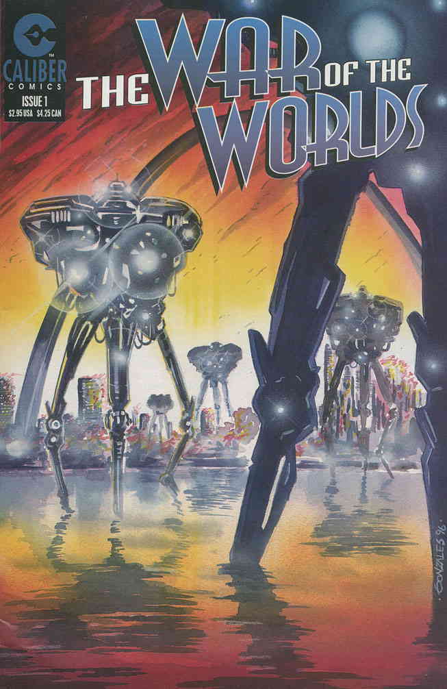 War of the Worlds, The (Caliber) 1 FN ; Caliber Comic Books Modern Age, Caliber Comics