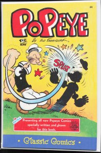 Classic Popeye #4 (2012) Popeye