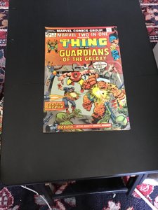 Marvel Two-in-One #5 (1974) The thing, Guardians of the Galaxy! FN/VF Wow!