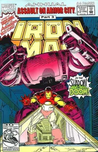 Iron Man (1968 series) Annual #13, NM- (Stock photo)