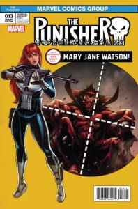 Punisher #13 David Williams Mary Jane Variant Cover comic