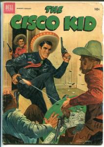 Cisco Kid #13 1953-Dell-money cover-western stories-G 