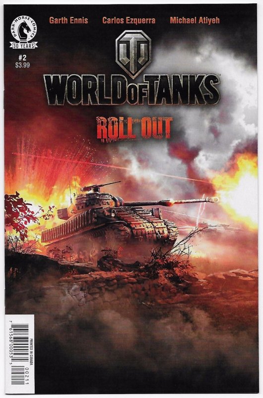 World of Tanks Roll Out #2 / 1st Printing (Dark Horse, 2016) NM