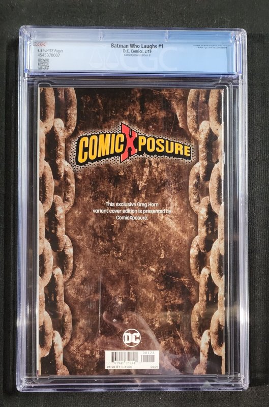 Batman Who Laughs #1 - ComicXposure Edition B (CGC 9.8) 2019
