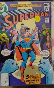 SUPERMAN # 337  1979 DC COMICS  whitman variant curt swan