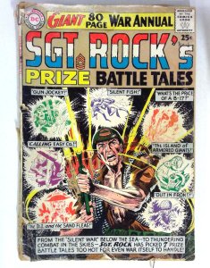 Sgt. Rock's Prize Battle Tales #1 Easy Co. Joe Kubert DC Comics (1964) G