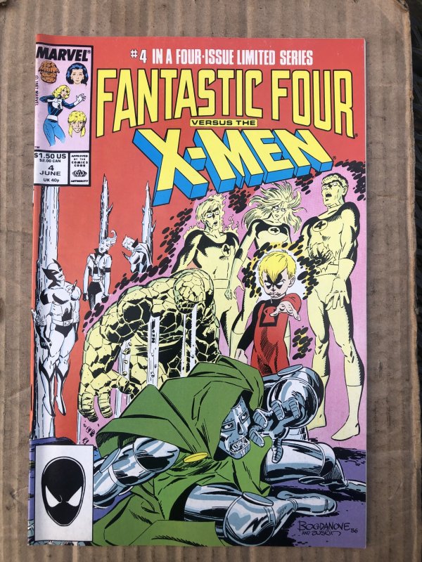 Fantastic Four vs. X-Men #4 (1987)