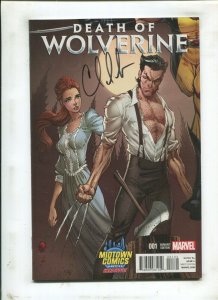 DEATH OF WOLVERINE #1 (9.2) CHARLES SOULE W/ COA!! 2014