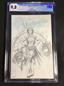 Lady Mechanika, Retailer’s Incentive Edition,#1,  CGC 9.8 Cover C, RARE!