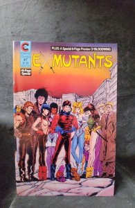 Ex-Mutants #7 Eternity Cover (1987)