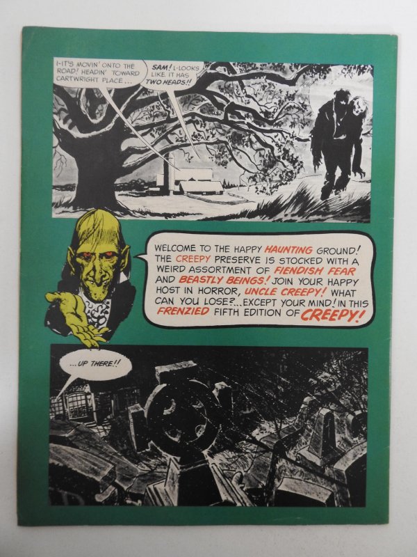 Creepy #5 (1965) FN+ Condition!
