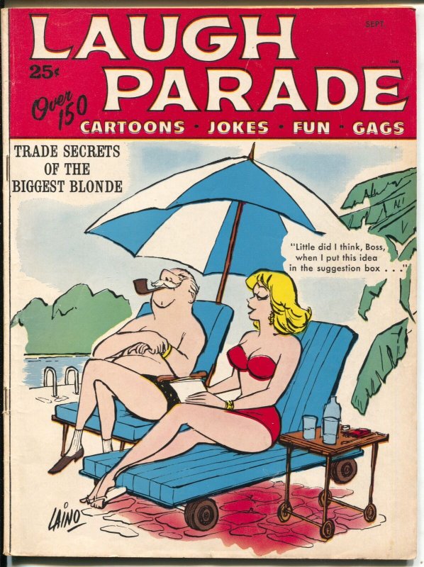 Laugh Parade  9/1964-Marvel-Dan de Carlo-Mamie Van Doren-VG/FN