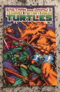Teenage Mutant Ninja Turtles #6 (1986) Mirage Comic Book JH6