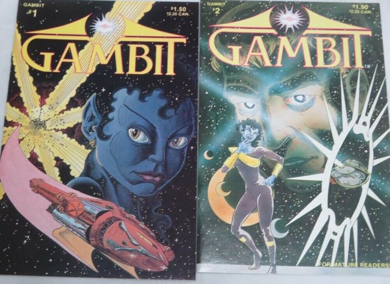 GAMBIT (1986 ORACLE) 1-2 THE SET!