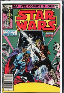 Star Wars #71 (1983) Star Wars [Key Issue]