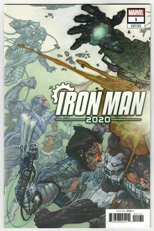 Iron Man 2020 #1 Bianchi Connecting Variant (Marvel, 2020) NM