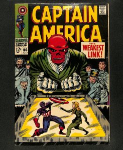 Captain America #103 Red Skull Appearance!