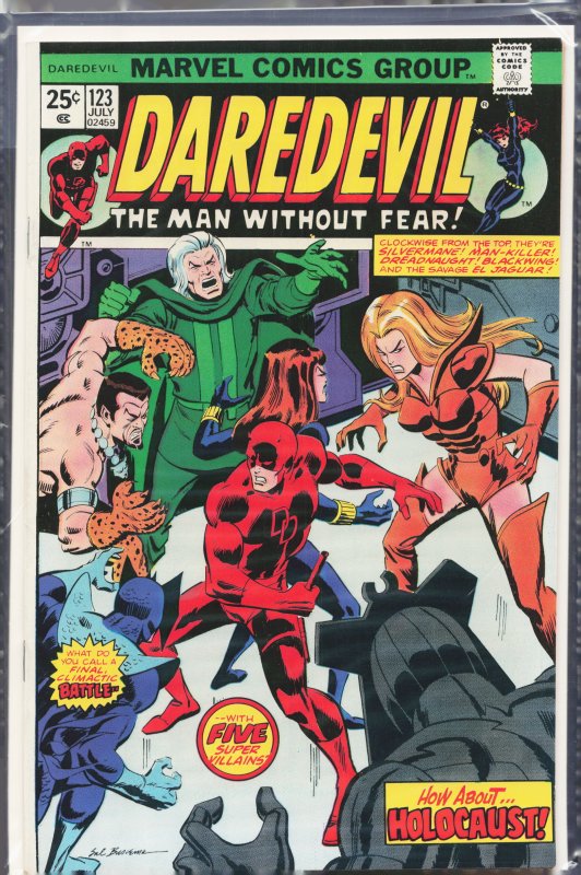 Daredevil #123 (1975) Daredevil [Key Issue]