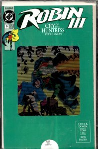 Robin III: Cry of the Huntress #6 Movement Cover (1993) Robin