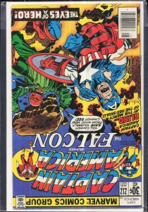 Captain America #212 (1977) Captain America and the Falcon