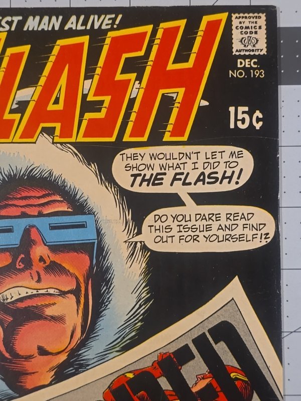 The Flash #193 (DC Comics December 1969)