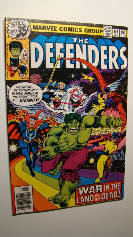 DEFENDERS 67 *NM- 9.2* VS  VALKYRIE RETURNS TO ASGARD BIFROST HELLCAT HULK 