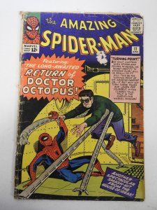 The Amazing Spider-Man #11 (1964) PR Condition incomplete - see description