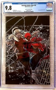 ?~MARVEL~AMAZING SPIDER-MAN #30 (2023)~?~KAARE ANDREWS~VIRGIN~?~CGC 9.8~?