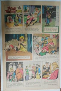 Prince Valiant Sunday #1737 by Hal Foster from 5/24/1970 Rare Full Page Size !