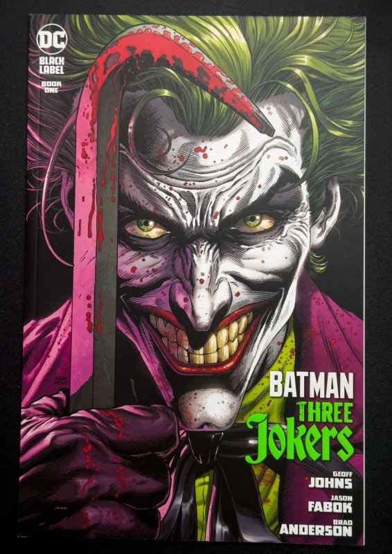 Batman: Three Jokers #1 [Embossed cvr] (2020) NM