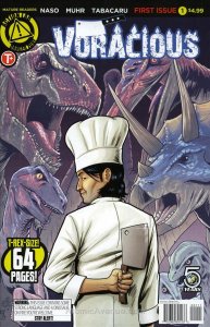 Voracious #1A VF ; Action Lab | Dinosaur Chef Danger Zone