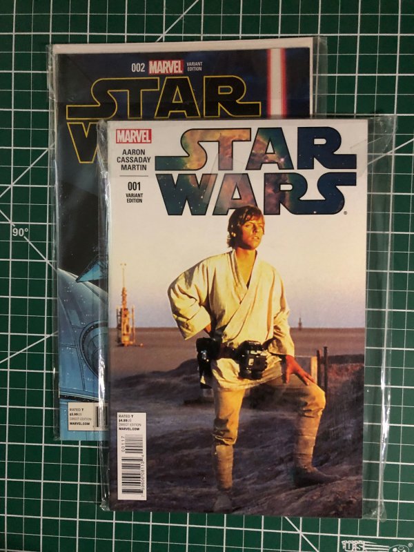 Star Wars #1, 2, 3, 4, 5, 6, 13 (2015)  11 books total including variants