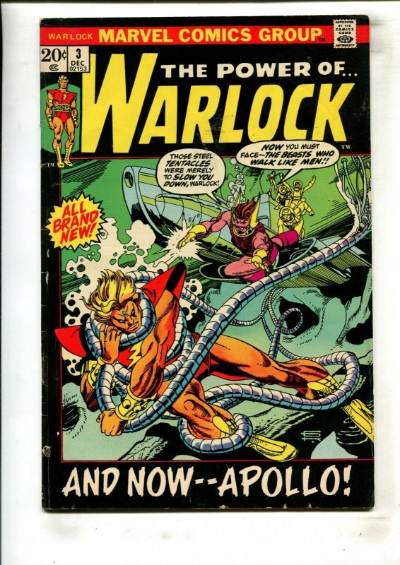 WARLOCK #3 (4.0) APOLLO ECLIPSE!! 1972