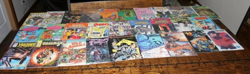 Medium Priority Mail Box Full of INDY / Independent Comics Bulk Mixed