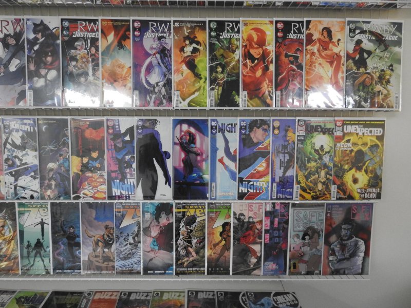 Huge Lot 130+ Comics W/ Batman, Spider-Man, Oz, Nightwing, +More! Avg VF+ Cond!