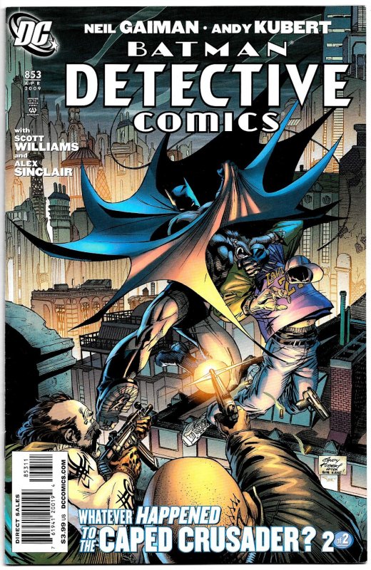 BATMAN 686 & DETECTIVE 853 (Apr'09) Whatever Happened to the Caped Crusader?