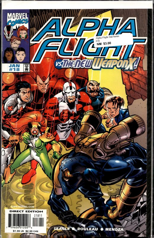 Alpha Flight #18 (1999) Alpha Flight