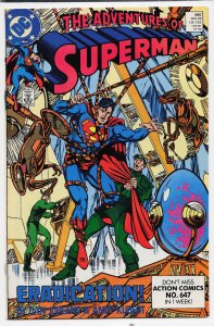 Adventures of Superman #460 (1989) Superman