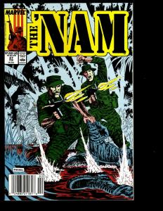 Lot of 12 The 'Nam Marvel Comics 23 34 24 25 26 27 28 29 30 32 33 35 Vietnam DS1