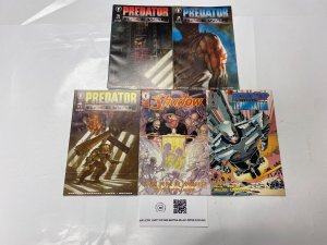 5 DARK HORSE comic books Predator Race #2 3 4 Shadow #3 Robo VS Term #4 44 KM18