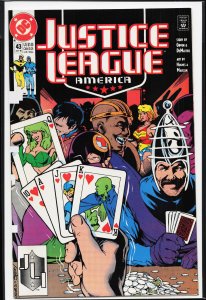Justice League America #43 (1990) Justice League