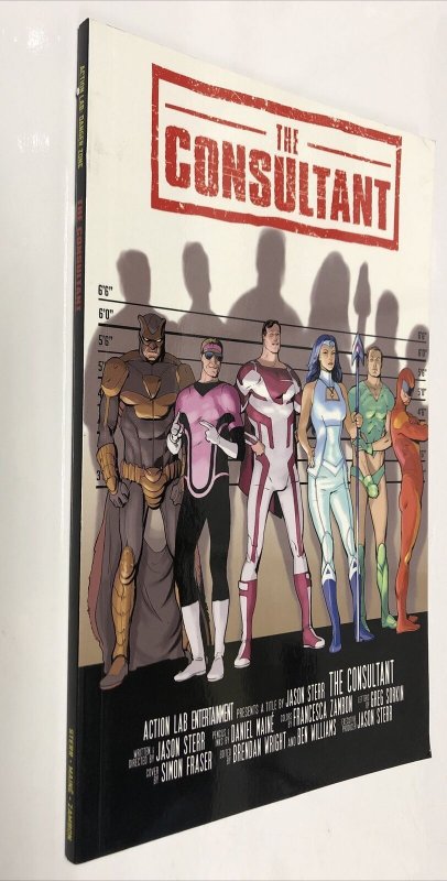 The Consultant (2018) TPB Collects # 1-4 • Action Lab Entertainment •Jason Sterr