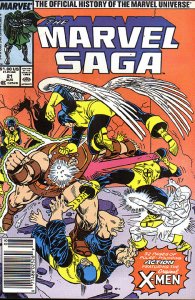 MARVEL SAGA (1985 Series) #21 NEWSSTAND Very Fine Comics Book