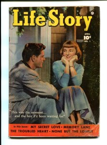 Life Story #1 - Marc Swayze / Golden Age / WE COMBINE SHIPPING (2.5) 1949