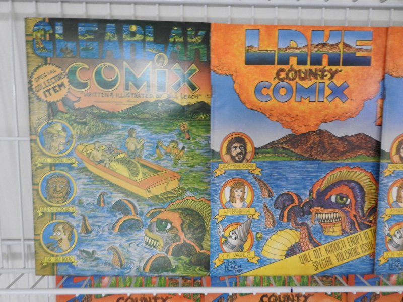 Underground Mags from '80-82 Sonoma County Comix, Clearlake, Lake County...