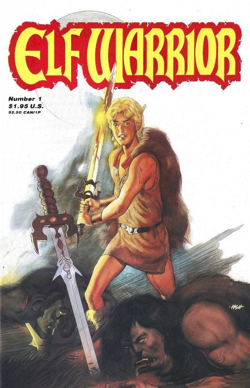 Elf Warrior #1 through 3(1987)