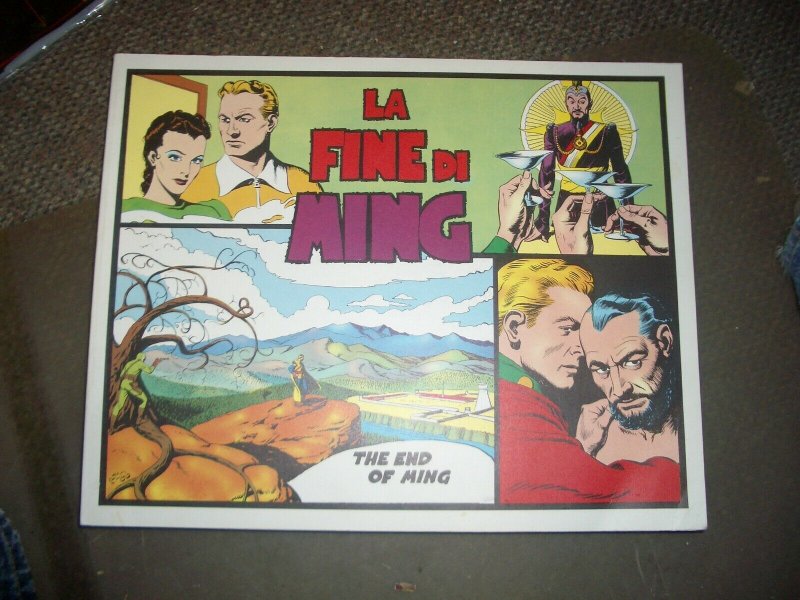 Flash Gordon: The End Of Ming SUNDAY DAILIES 1939 color reprints 